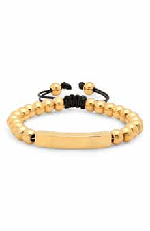 Men's ID Bead Bracelet