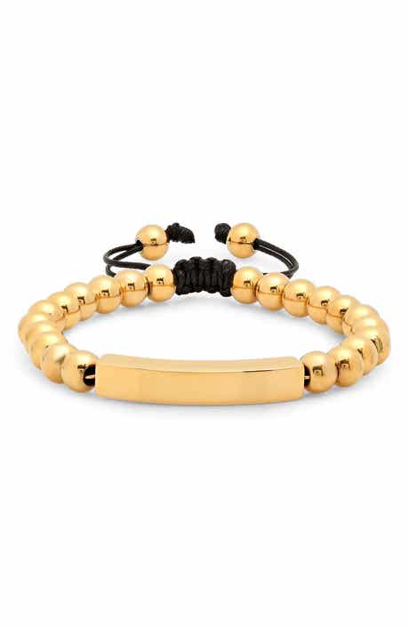 Men's ID Bead Bracelet