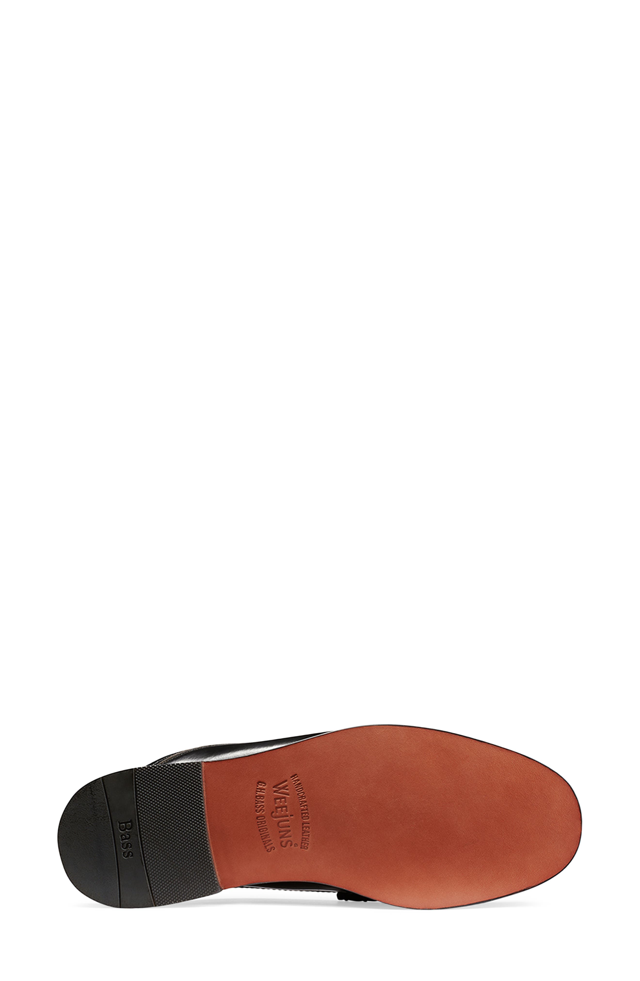 G.H.BASS Winston Loafer Mule, Alternate, color, Black White