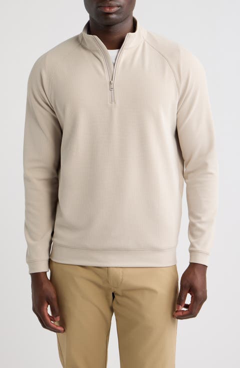 Cradle Performance Piqué Quarter Zip Pullover