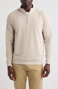 Peter Millar Cradle Performance Piqué Quarter Zip Pullover