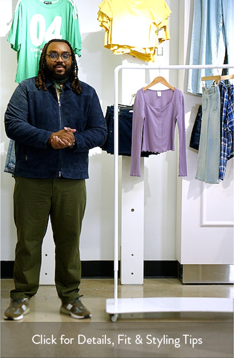 Kids' Snap Front Cotton Top, sales video thumbnail