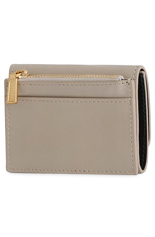 Rebecca Minkoff Insider Compact Leather Wallet In Oyster