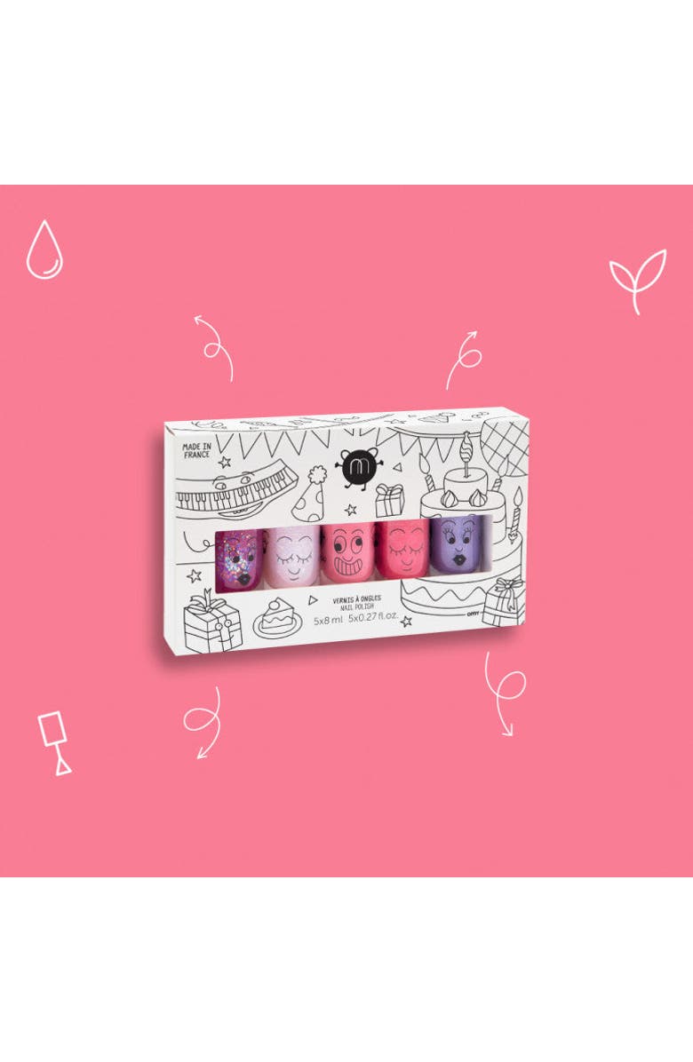 nailmatic Nail Polish For Kids set of 5, Alternate, color, Kitty Piglou