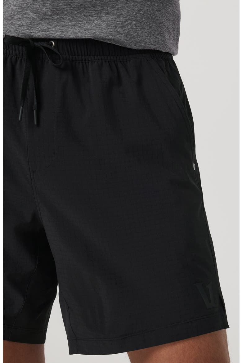 Hardkore Athletic Shorts, Alternate, color, BLACK