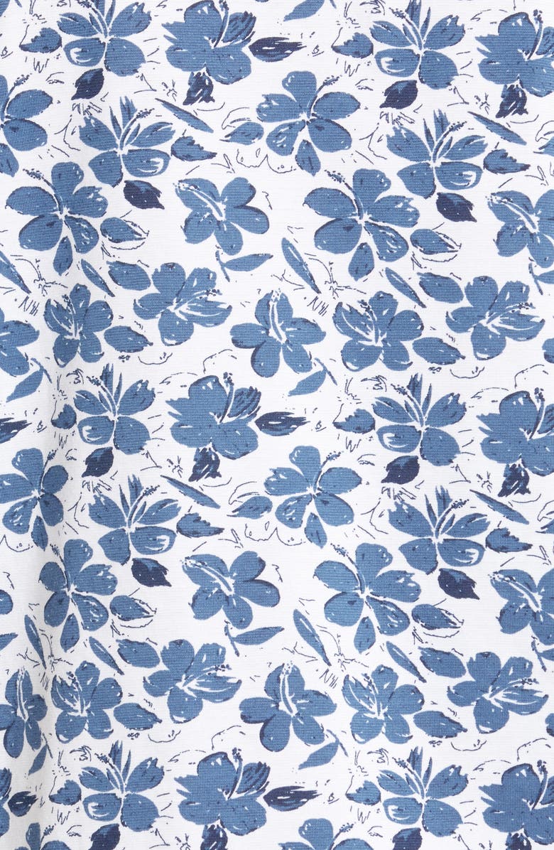 Brax Pico Floral Polo, Alternate, color, 