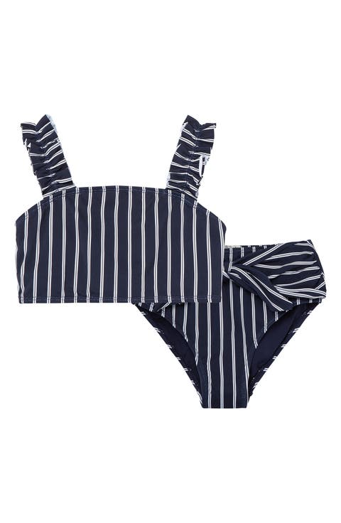 Habital Kids' Stripe Two-Piece Swimsuit