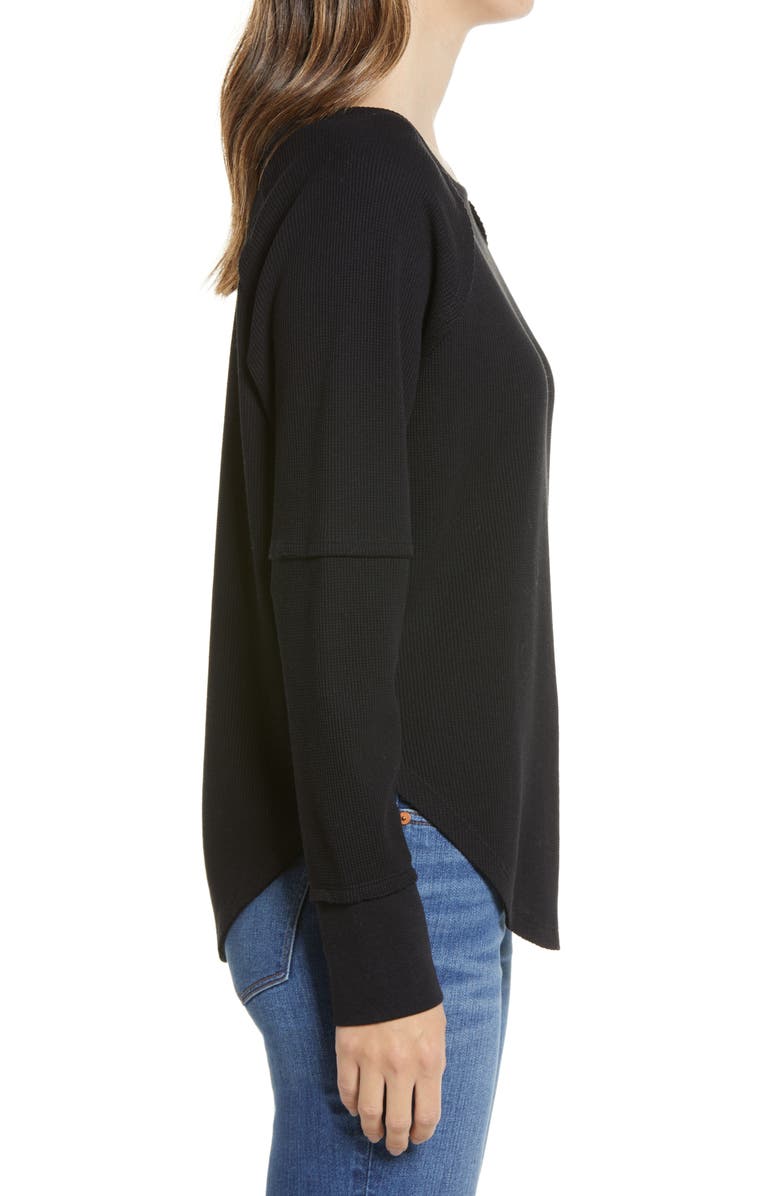 Caslon<sup>®</sup> Long Sleeve Thermal Top, Alternate, color,