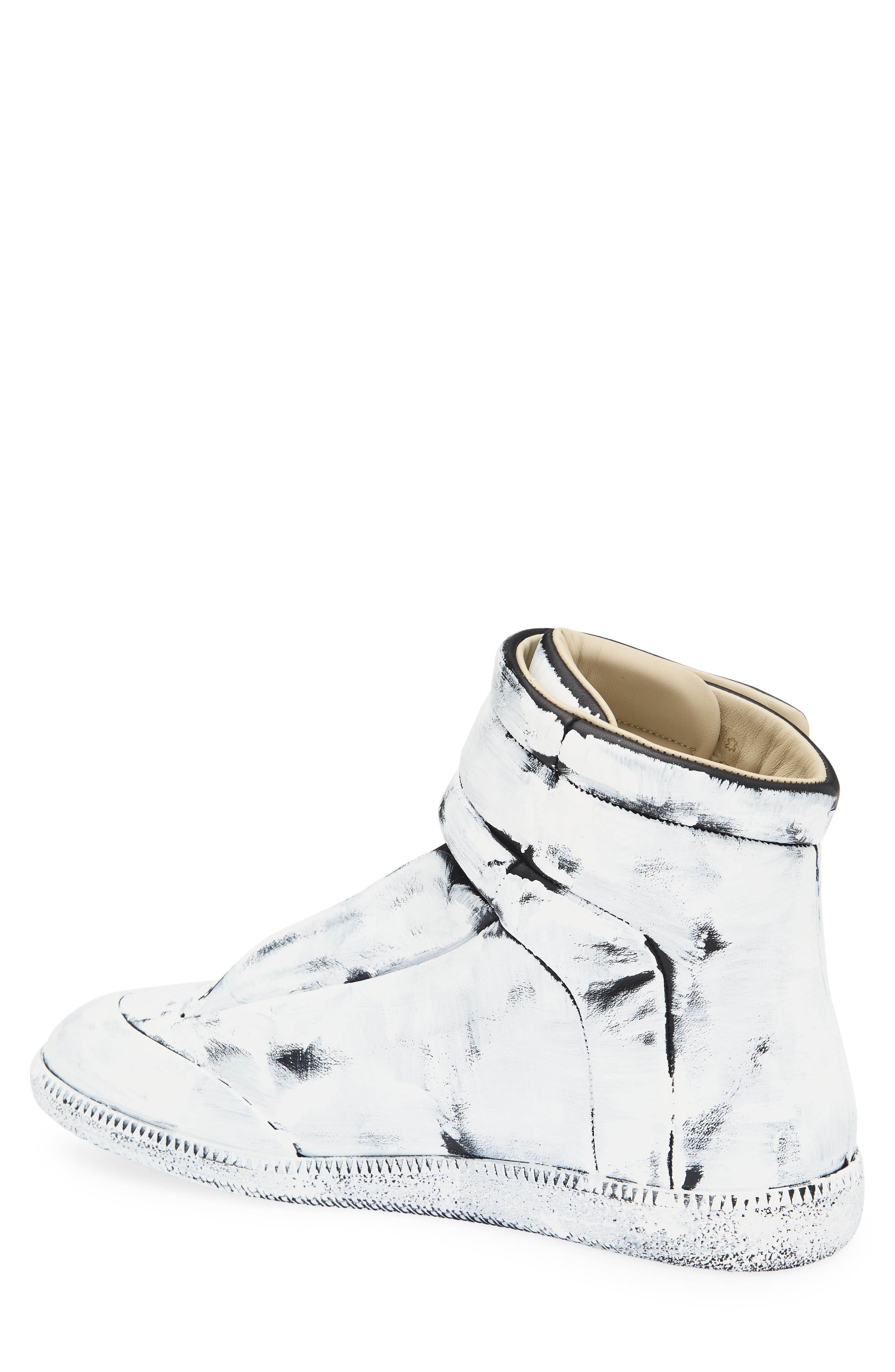 Future High Top, Alternate, color, BLACK/ BIANCHETTO