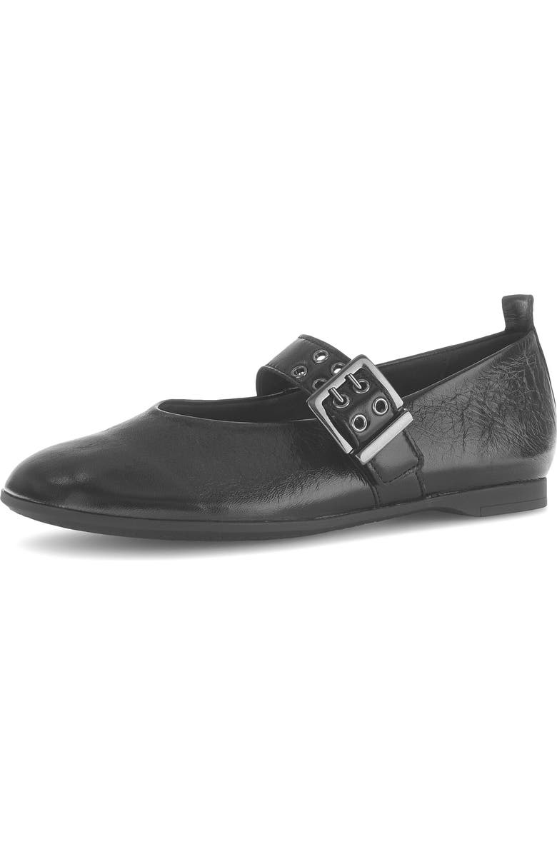 Gabor Mary Jane Flat, Main, color, Black
