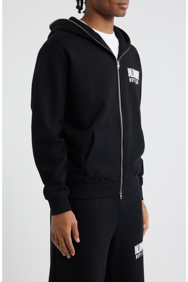 Astro Zip Hoodie, Alternate, color, BLACK