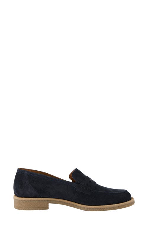 Paul Green Cohen Penny Loafer In Black