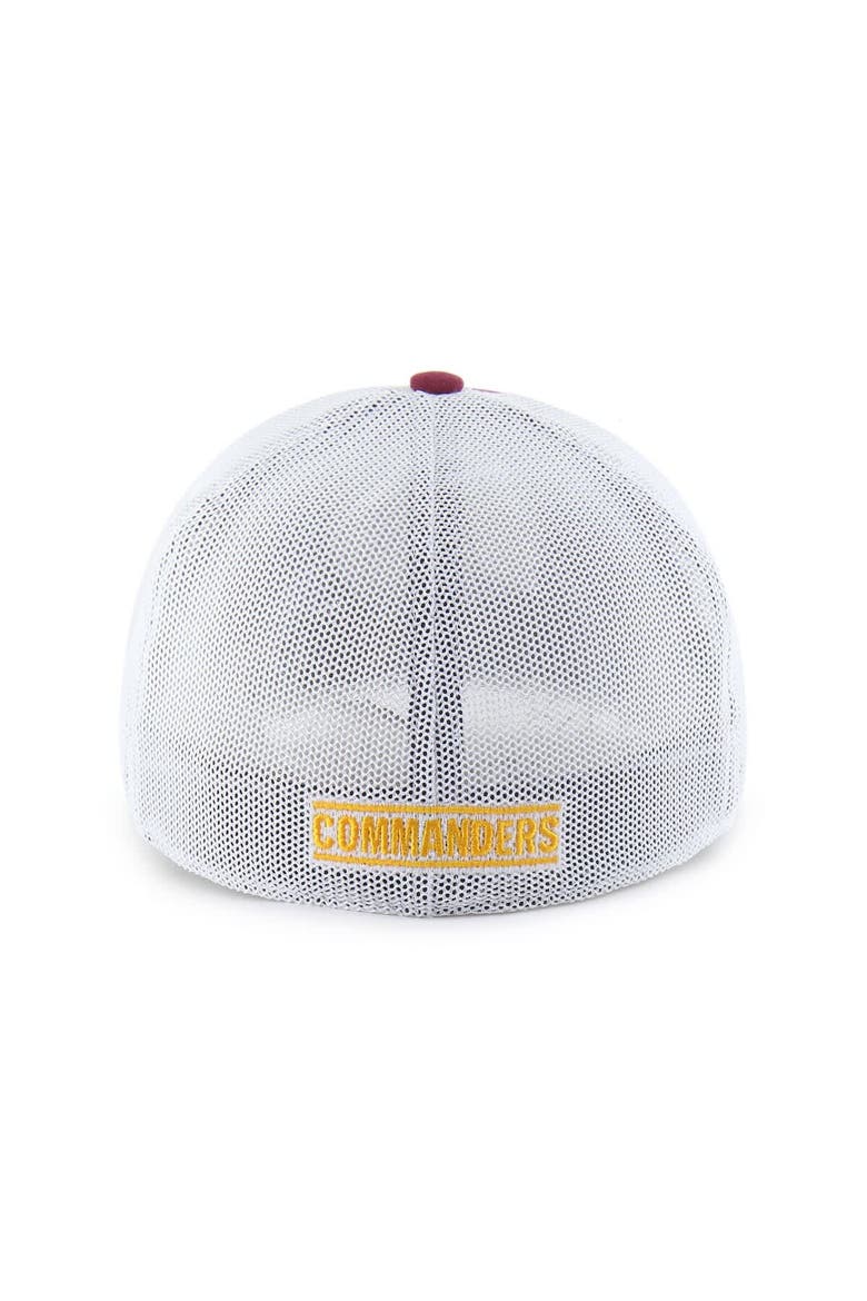 Men's '47  Burgundy Washington Commanders Disclose Trophy Flex Hat, Alternate, color, Burgundy