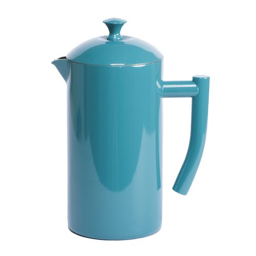 FRIELING Double-Walled Stainless Steel French Press Coffee Maker, 34 fl oz in Lagoon 