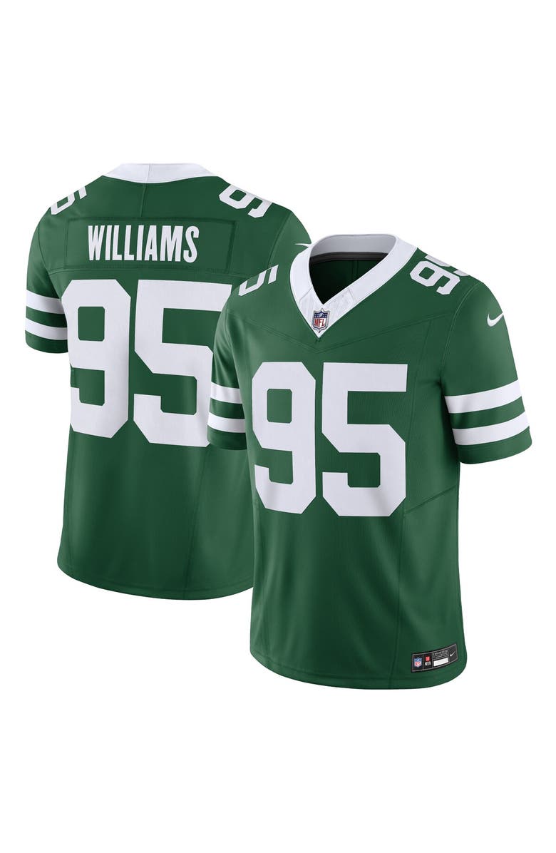 Nike Men's Nike Quinnen Williams Legacy Green New York Jets Vapor F.U.S.E. Limited Jersey, Main, color, Green