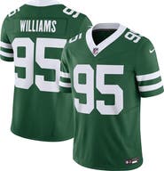 Nike Men's Nike Quinnen Williams Legacy Green New York Jets Vapor F.U.S.E. Limited Jersey