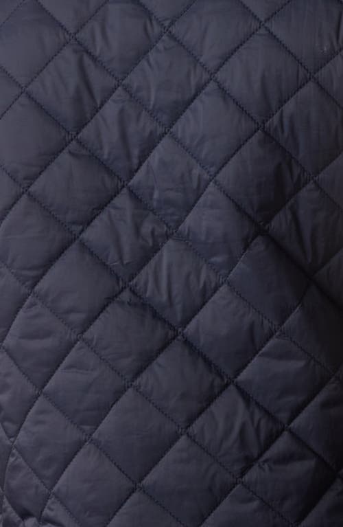 The Normal Brand Quilted Vest In Blue