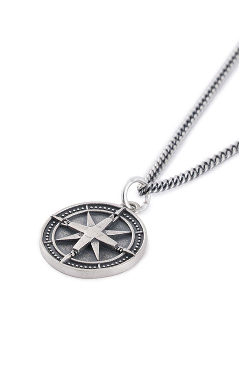 Serge DeNimes Napoleon Pendant Necklace, Alternate, color, Silver