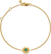 Monica Vinader Bezel Birthstone Station Bracelet