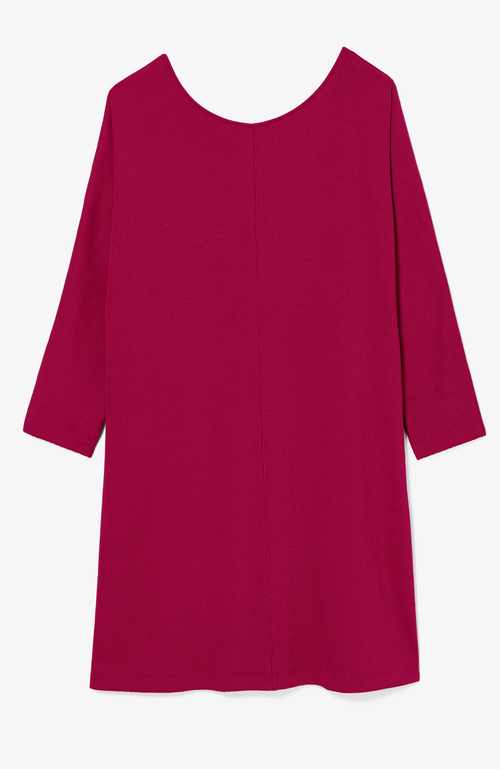 M.m.lafleur Ivana Toss-on Dress In Purple