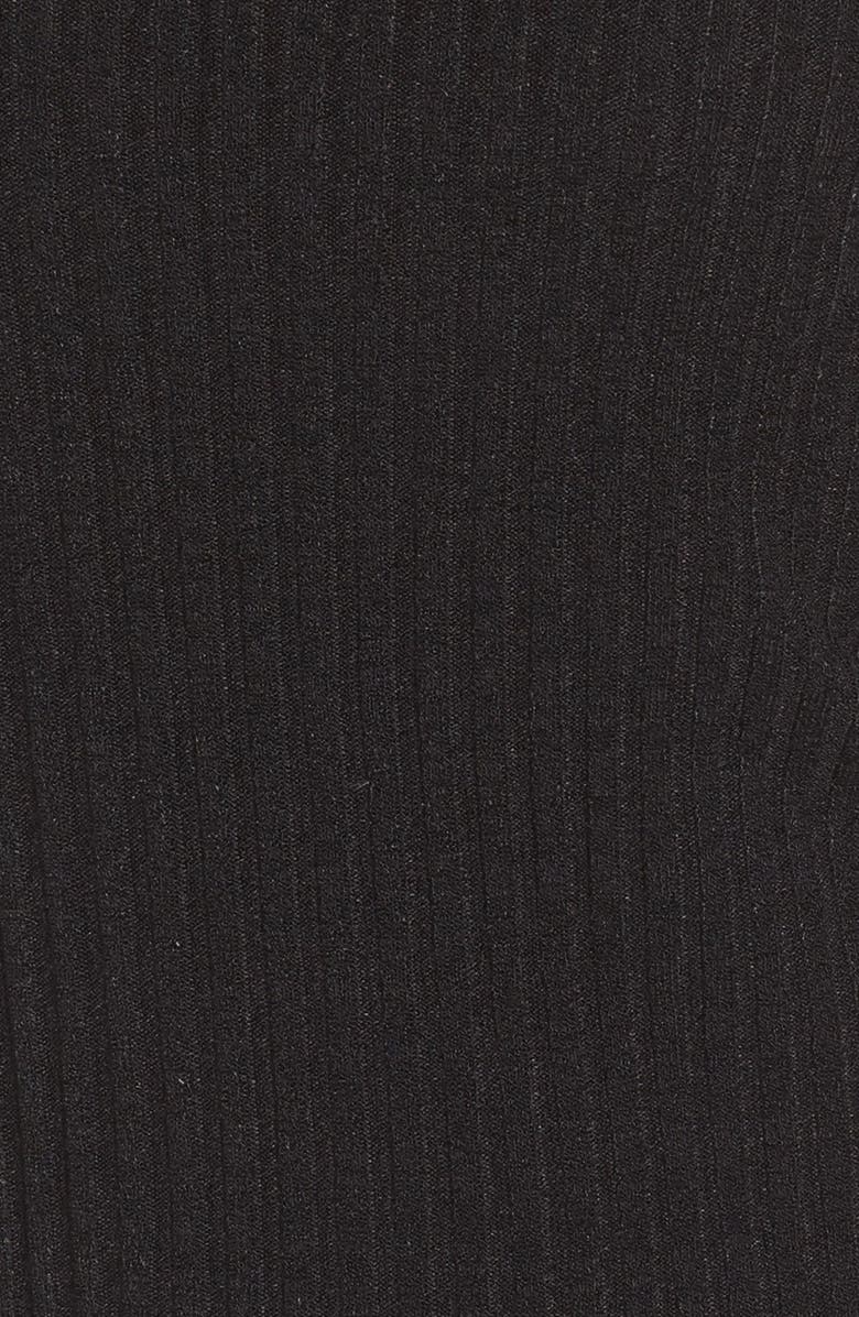 Socialite Cold Shoulder Rib Knit Dress, Alternate, color, 