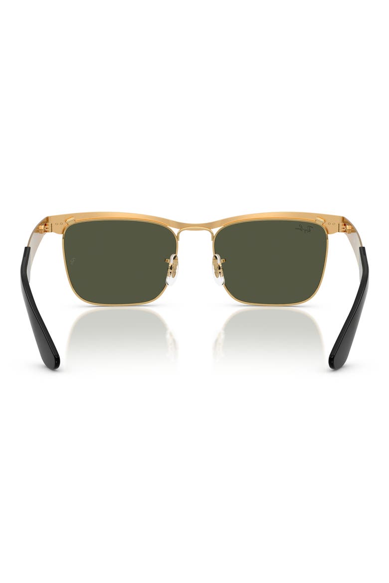 Wayfarer Deluxe 56mm Sunglasses, Alternate, color, GREEN