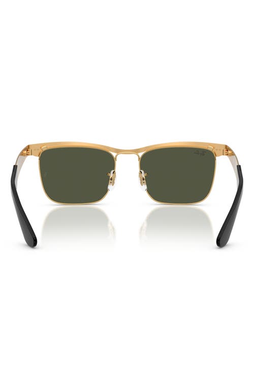 Ray Ban Ray-ban Wayfarer Deluxe 56mm Sunglasses In Green