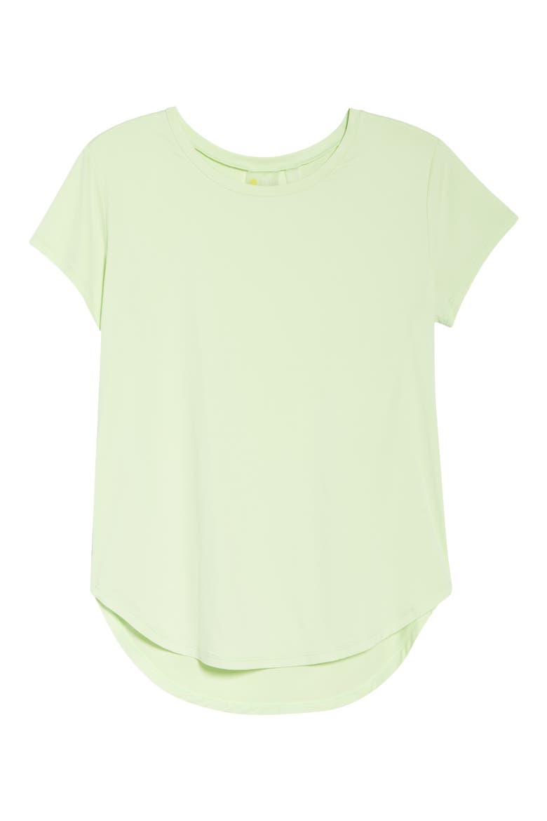 Strength Performance T-Shirt, Alternate, color, GREEN BUTTERFLY