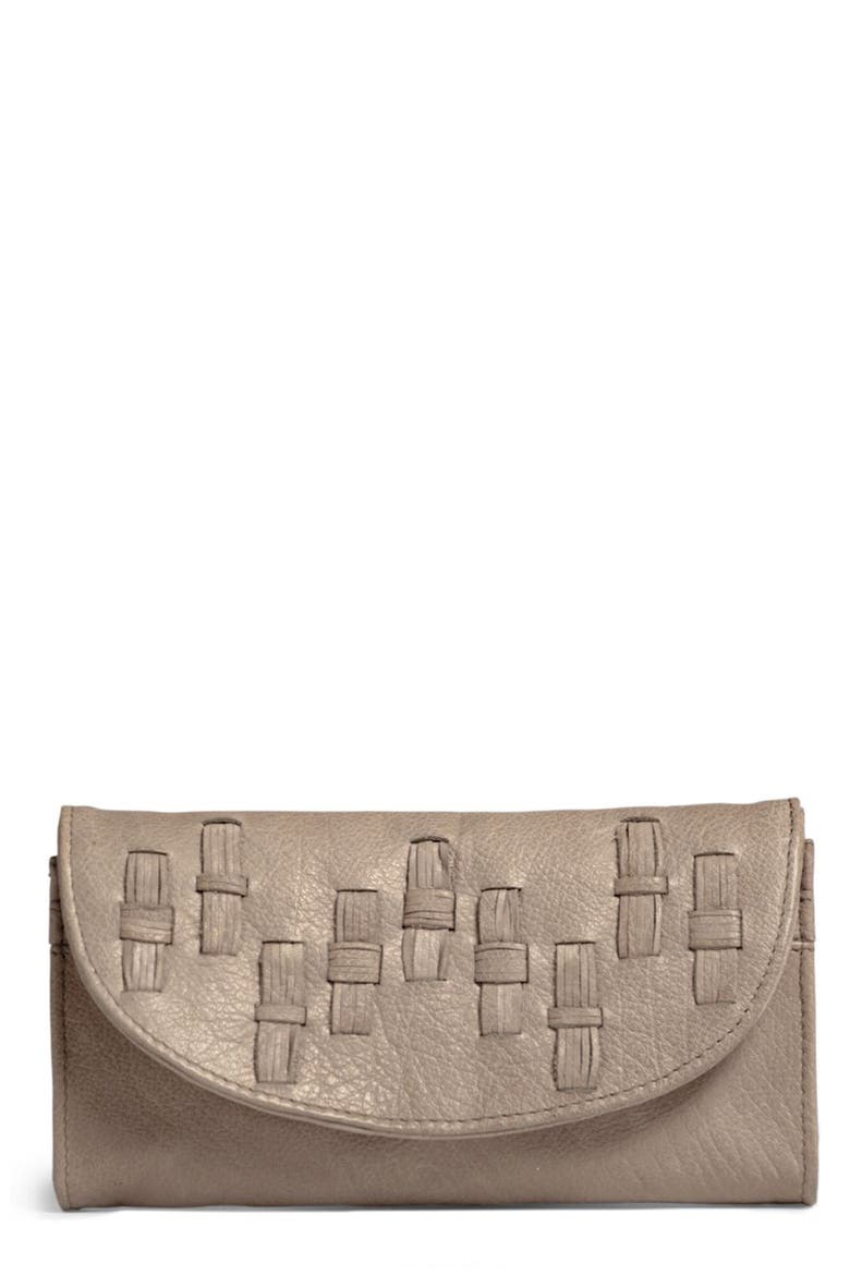 DAY AND MOOD Lyra Leather Wallet, Main, color, LIGHT MOCHA