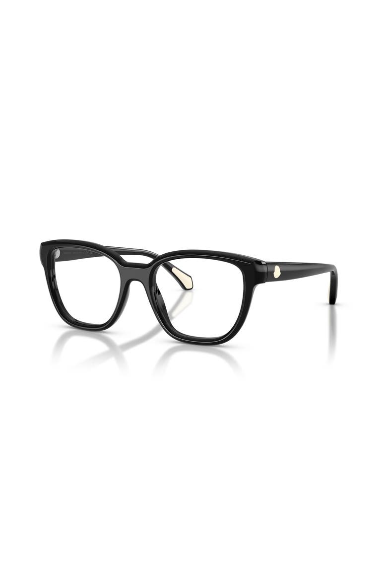 53mm Rectangle optical glasses, Main, color, Black