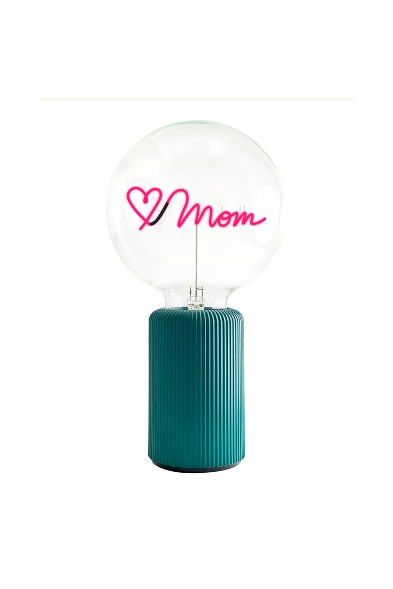Mom Portable Table Lamp, Main, color, Emerald