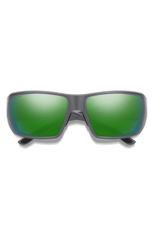 Smith Guide's Choice 58mm Chromapop™ Polarized Wraparound Sunglasses In Multi