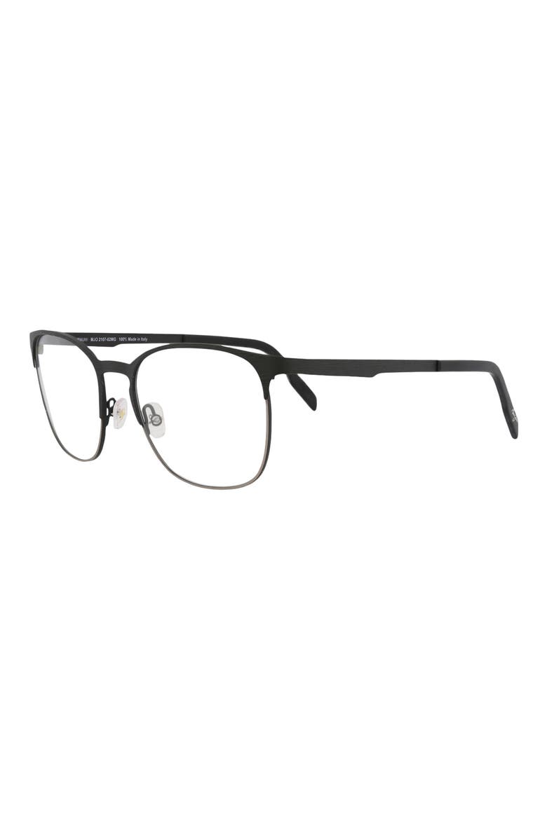 54mm Square Optical Frames, Alternate, color, BLACK BLACK TRANSPARENT