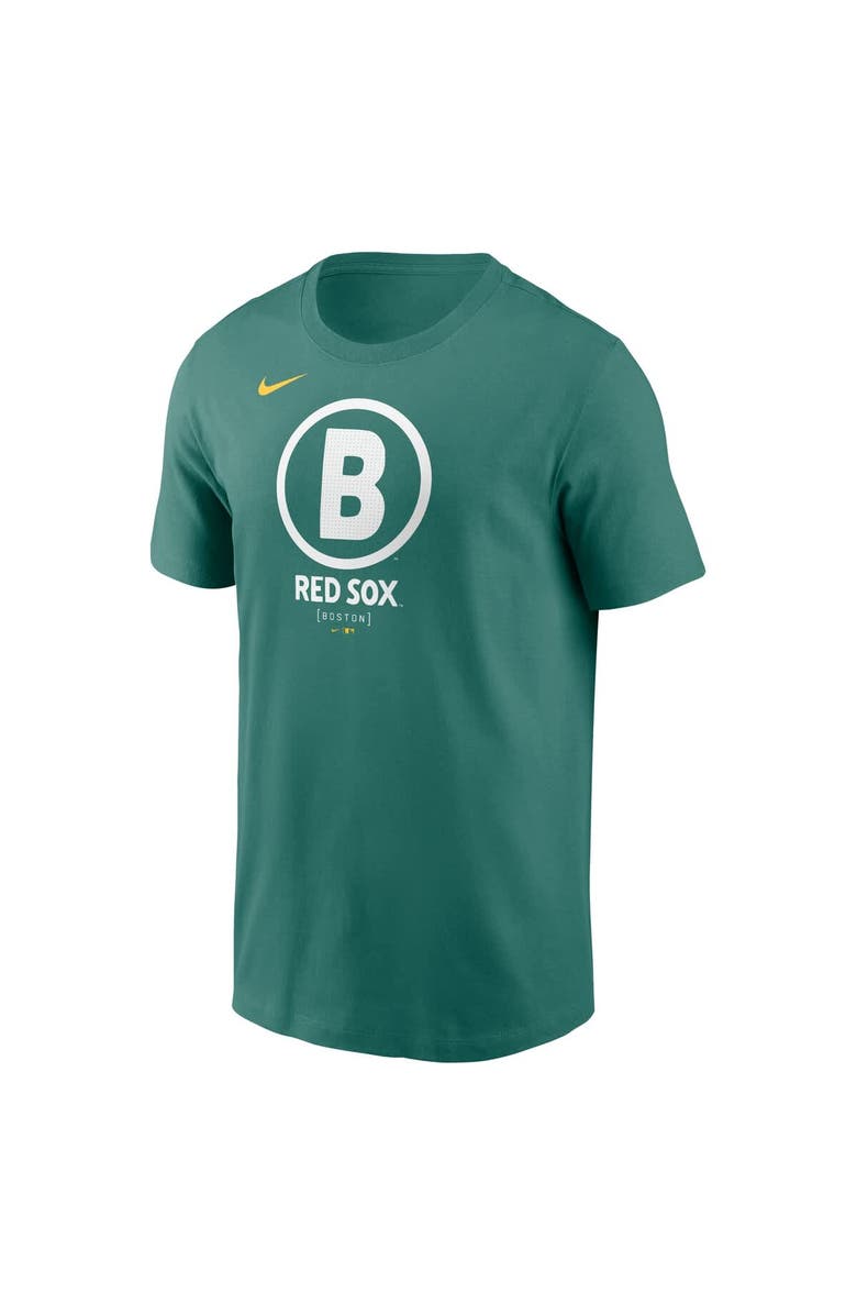 Nike Men's Nike Green Boston Red Sox 2025 City Connect Logo T-Shirt, Alternate, color,