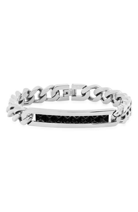 Inlaid Crystal ID Bracelet