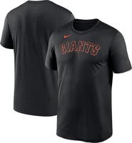 Nike Men's Nike Black San Francisco Giants New Legend Wordmark T-Shirt