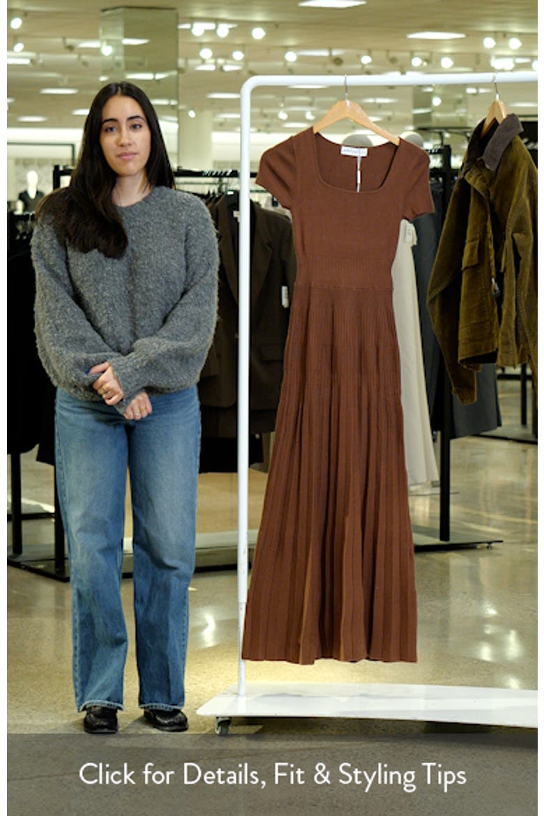 Freeman Short Sleeve Maxi Dress video