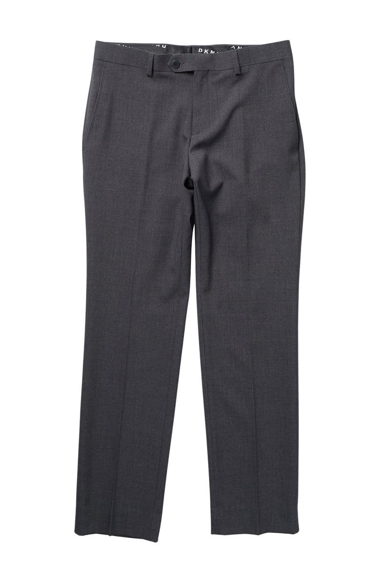 DKNY Plain Stretch Dress Pants, Main, color, 