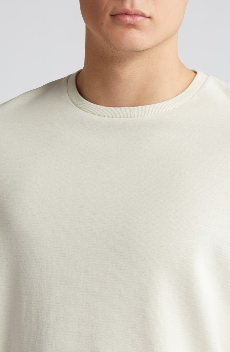 FRAME Duo Fold Long Sleeve Cotton T-Shirt, Alternate, color, White Canvas