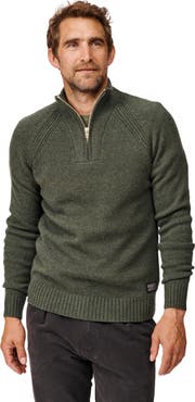 Aubin Pelham Zip Neck Sweater