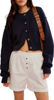 Free People Lila Crop Cardigan