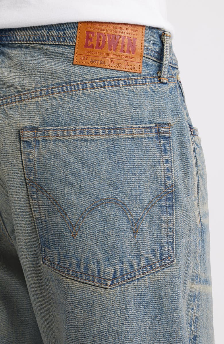 EDWIN Wide Straight Leg Jeans, Alternate, color, Kamakura