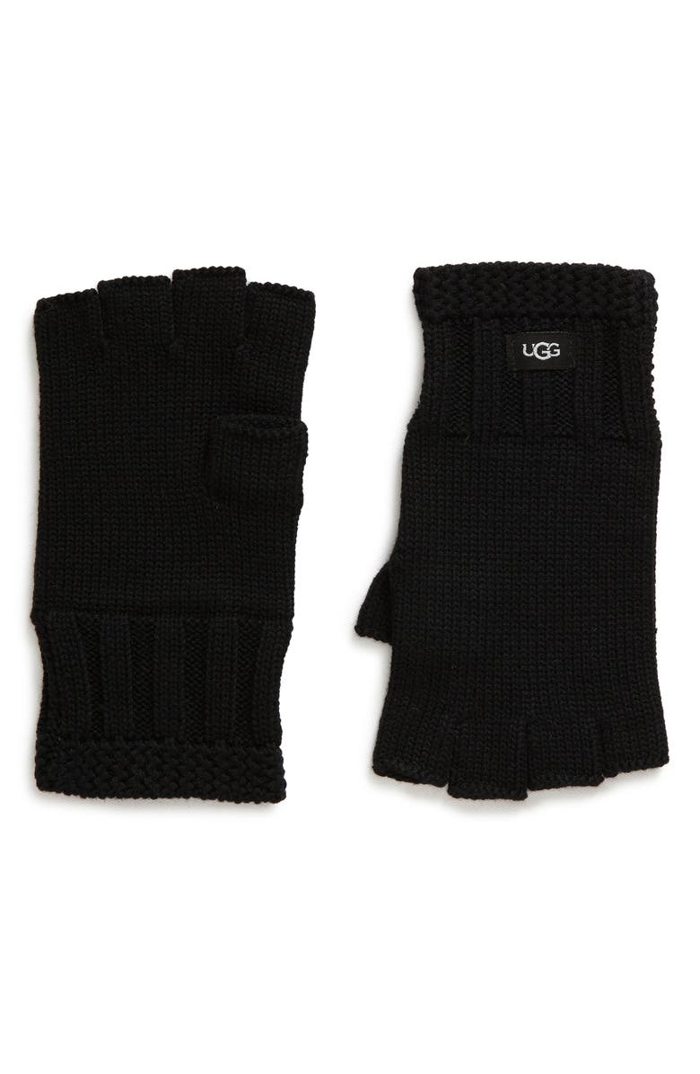 UGG<sup>®</sup> Knit Fingerless Gloves, Main, color,