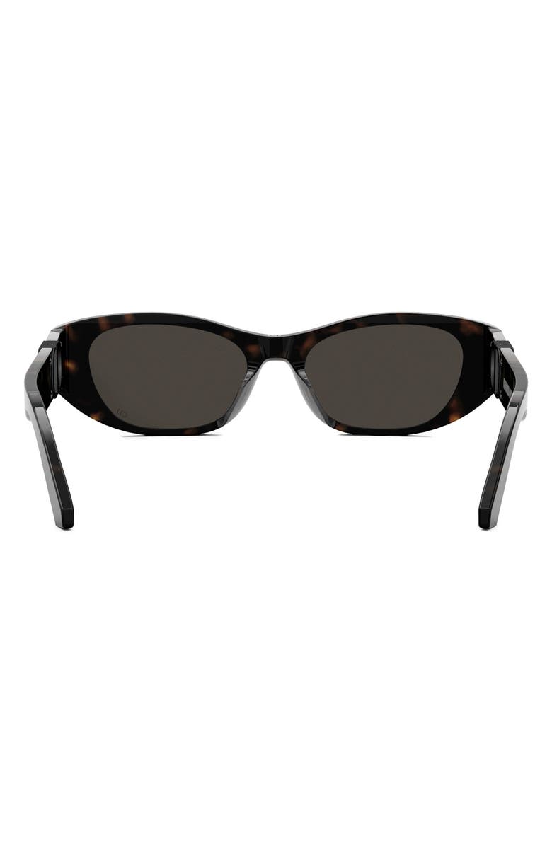 DIOR 30Montaigne S9U 54mm Square Sunglasses, Alternate, color, Dark Havana / Smoke Mirror