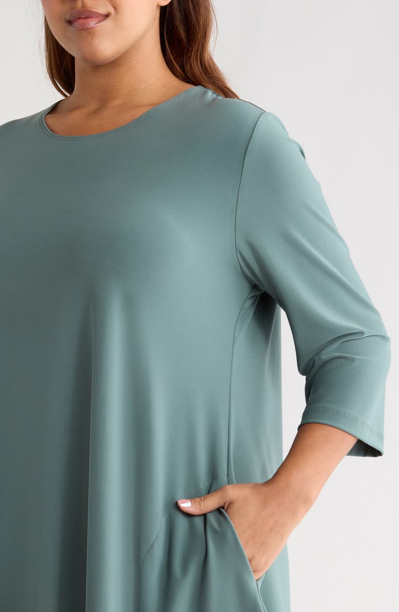 Vikki Vi Swing Tunic, Alternate, color, Sage