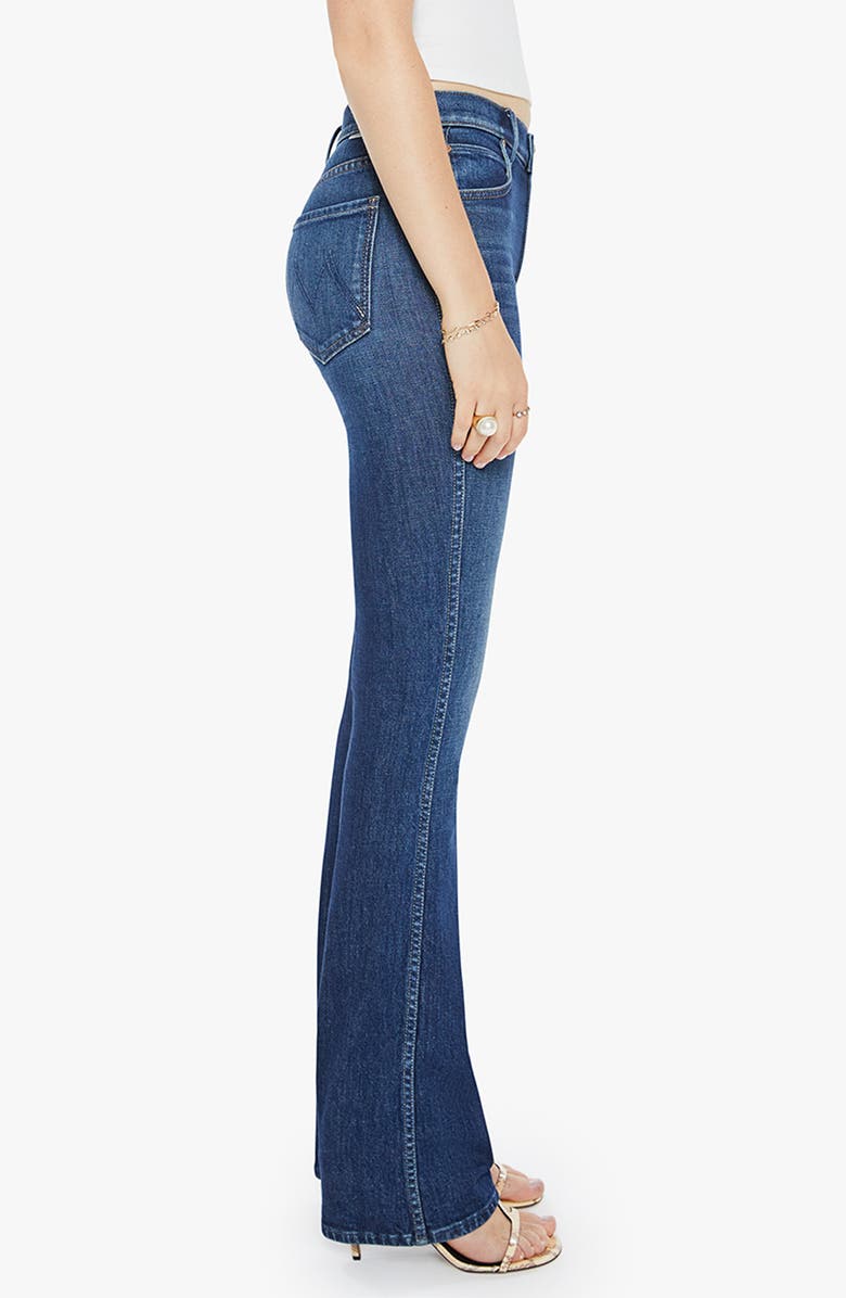 MOTHER Smokin' Double Heel High Waist Bootcut Jeans, Alternate, color,