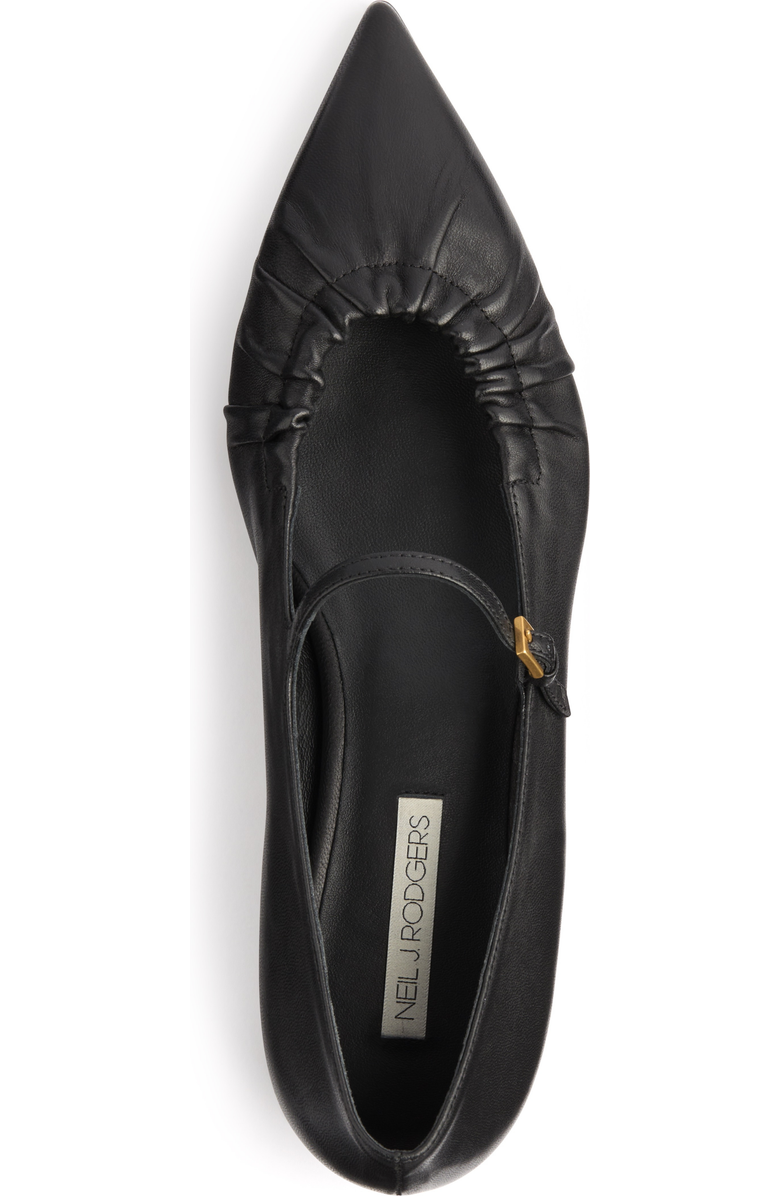 Neil J. Rodgers Ruche Mary Jane, Alternate, color, Black