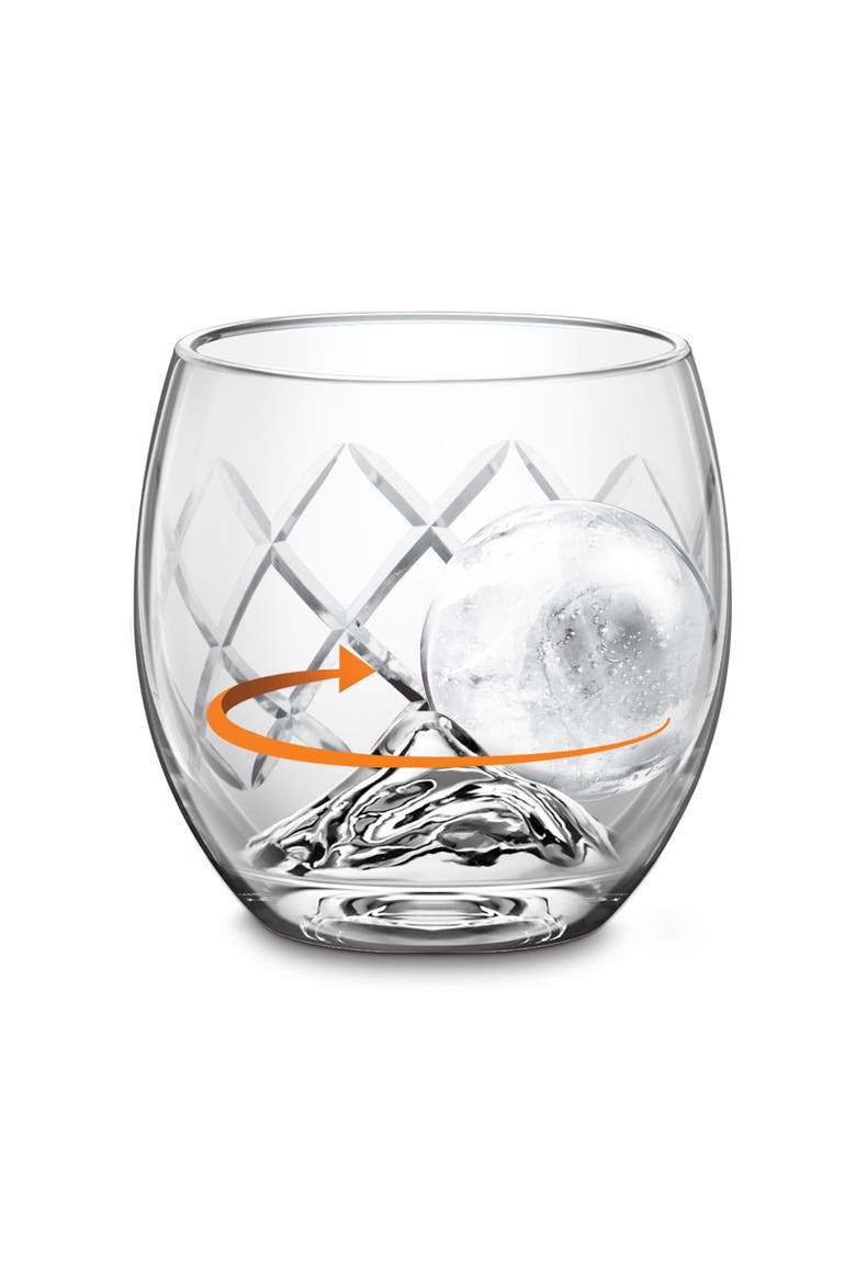 Hand-Cut On The Rock Glass 5 Piece Set, Alternate, color, Clear
