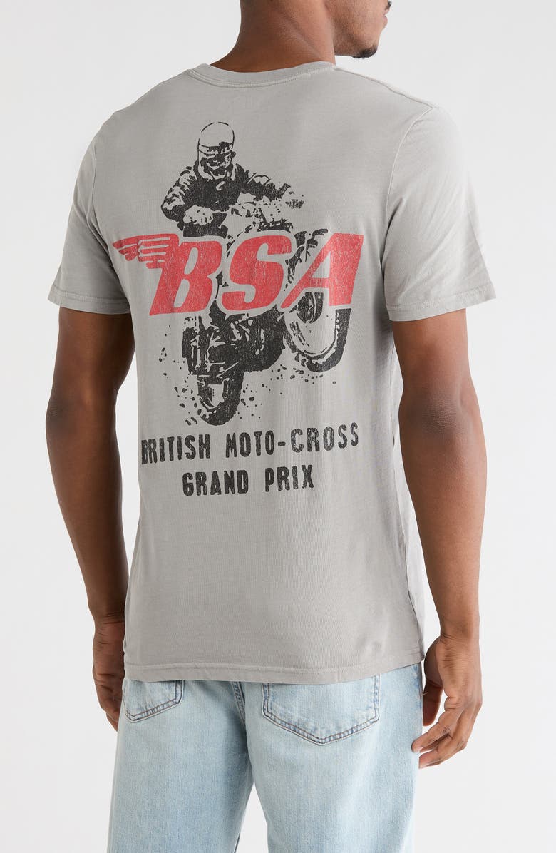 Goodie Two Sleeves Grand Prix Cotton Graphic T-Shirt, Alternate, color, Grey
