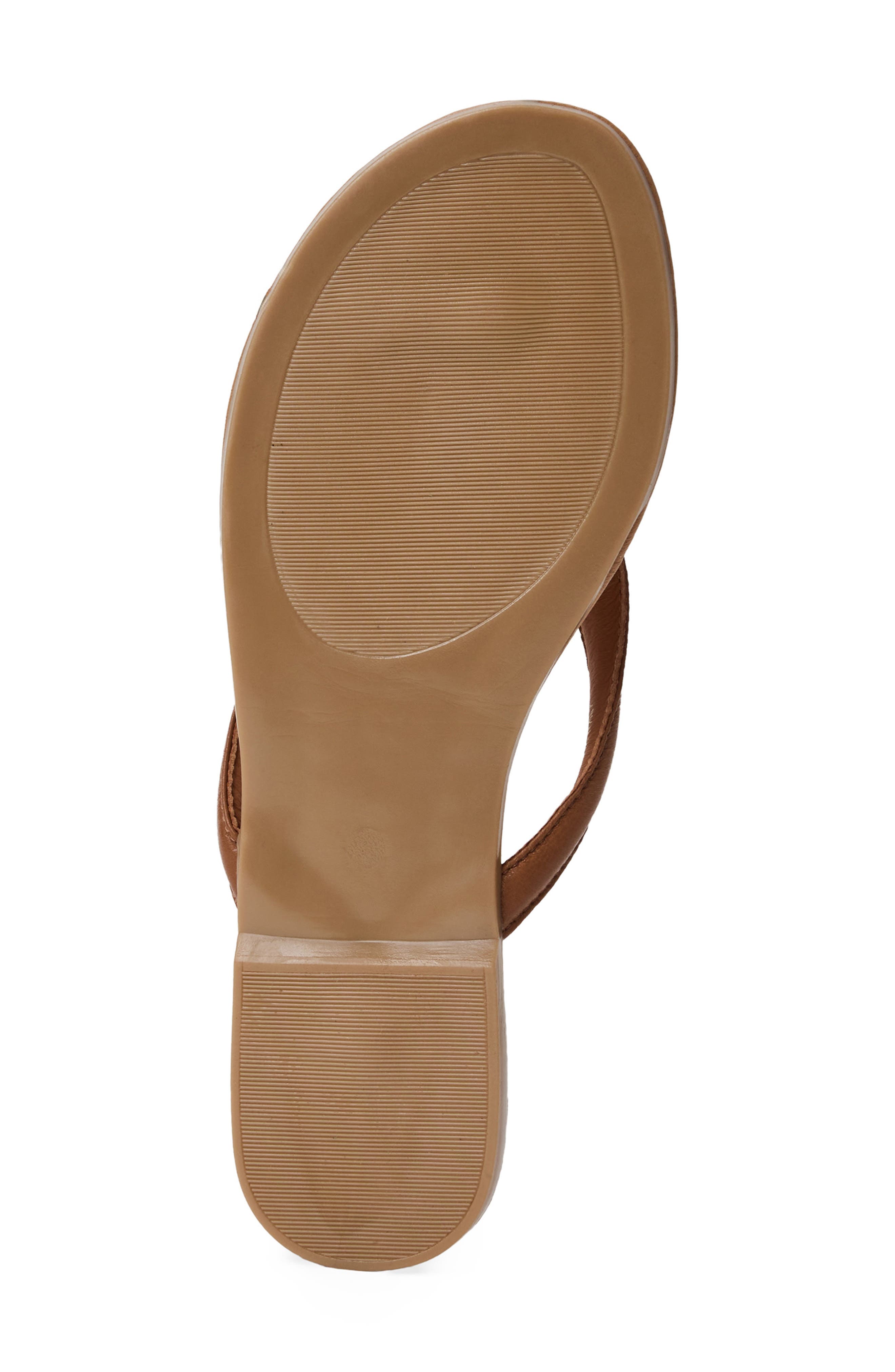 Malora Flip Flop, Alternate, color, COGNAC LEATHER